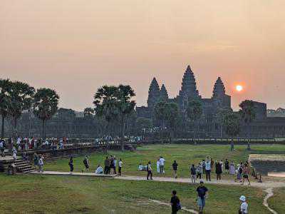 Sunrise over Angkor Wat