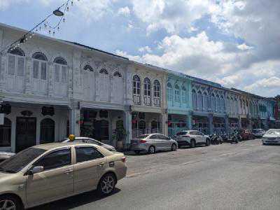 European styled buildings in Phuket