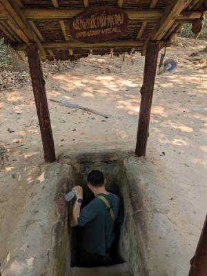 The tunnels at Cu Chi